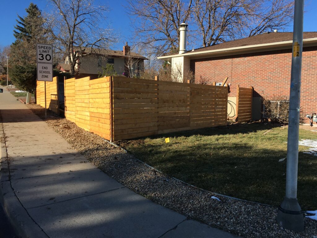 fence install